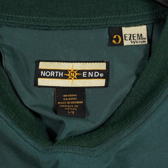 North End The White House Golf Club Green Pullover Windbreaker Jacket Men’s L - Picture 3 of 10